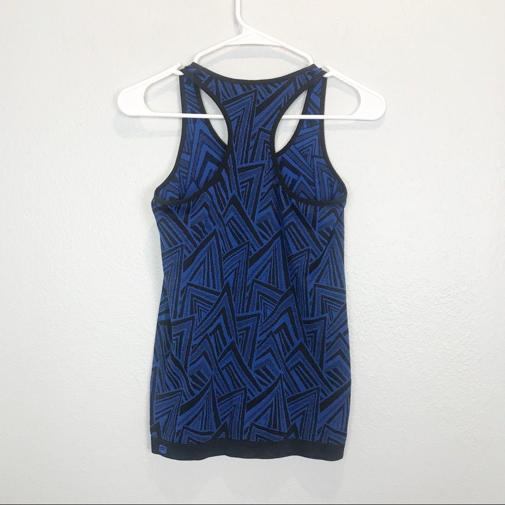 Fabletics printed Razor Back Workout Tank Top - Picture 2 of 4